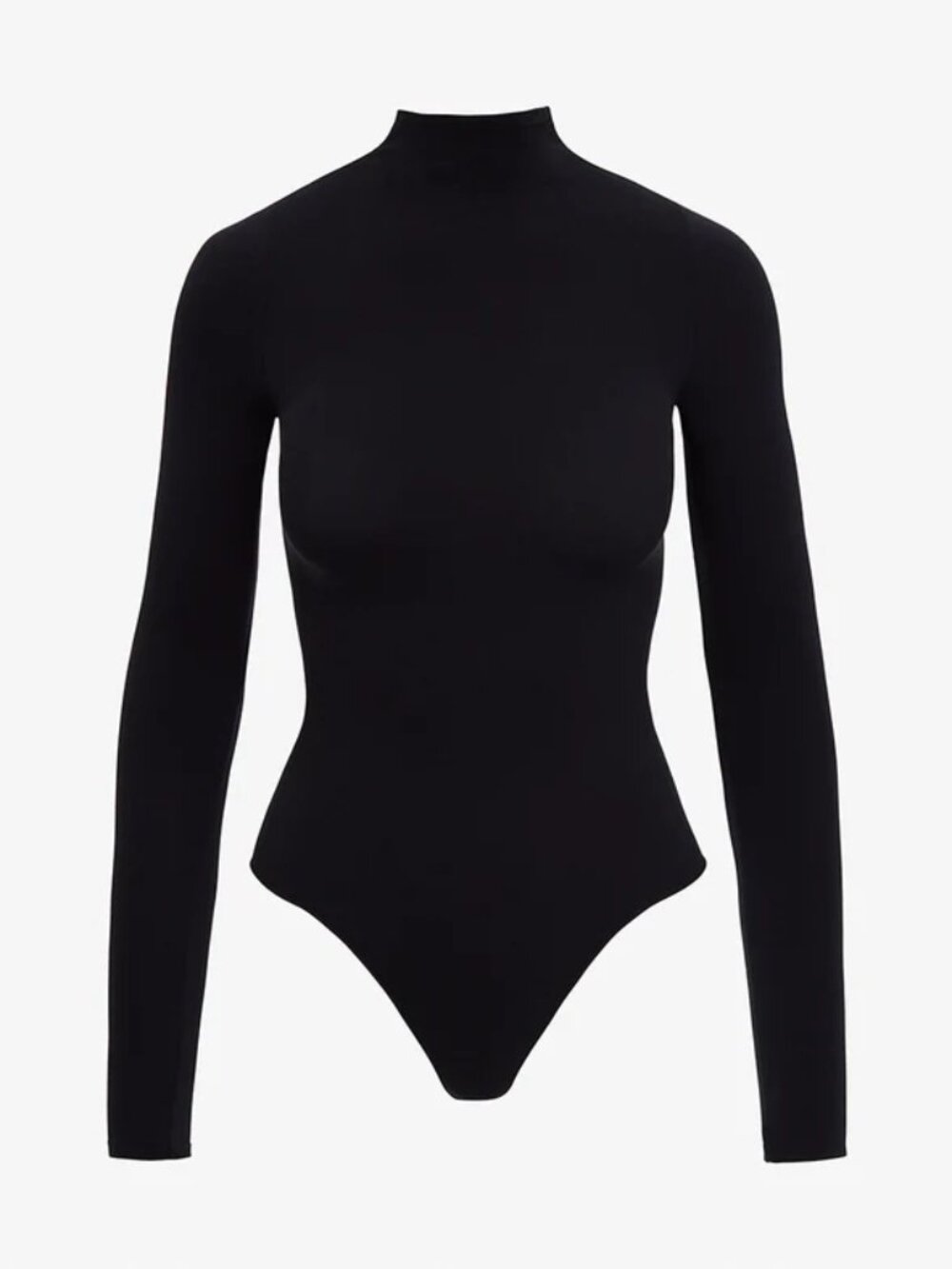 Commando Ballet long sleeve mockneck Bodysuit Thong O/S NEW
